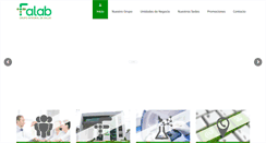 Desktop Screenshot of laboratoriosfalab.com